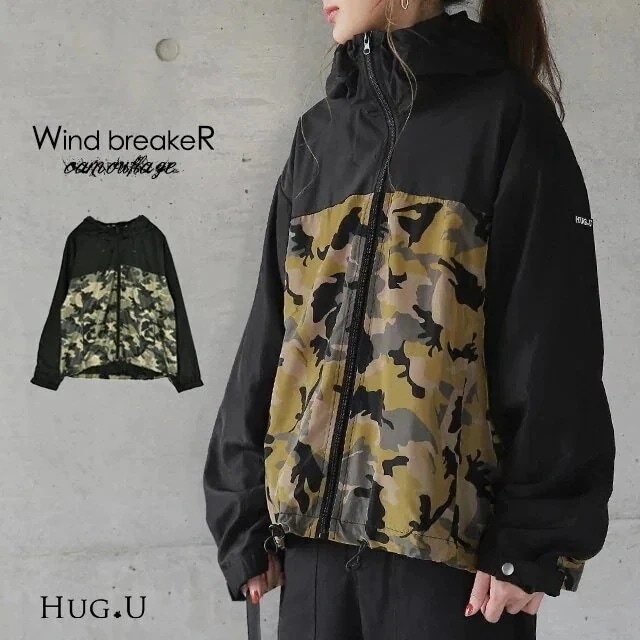 9月下旬入荷 ウインドブレーカー アウター ジャンパー パーカー マウンテンパーカー レディース