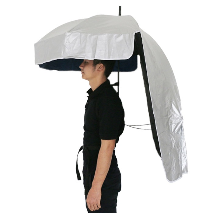 手ぶら傘 かさ 傘 日よけ 雨傘 農作業 アウトドア キャンプ バーベキュー 釣り 雨具 雨よけ ハンズフリー 4,896円