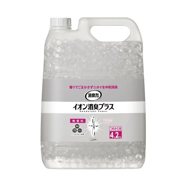 消臭力 クリアビーズ 詰め替え 無香料 4.2kg