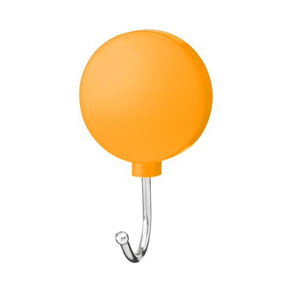 (まとめ) ミツヤ プラマグネットフック スイング式耐荷重約1kg 橙 PMHRS-OR 1個 (×50セット)