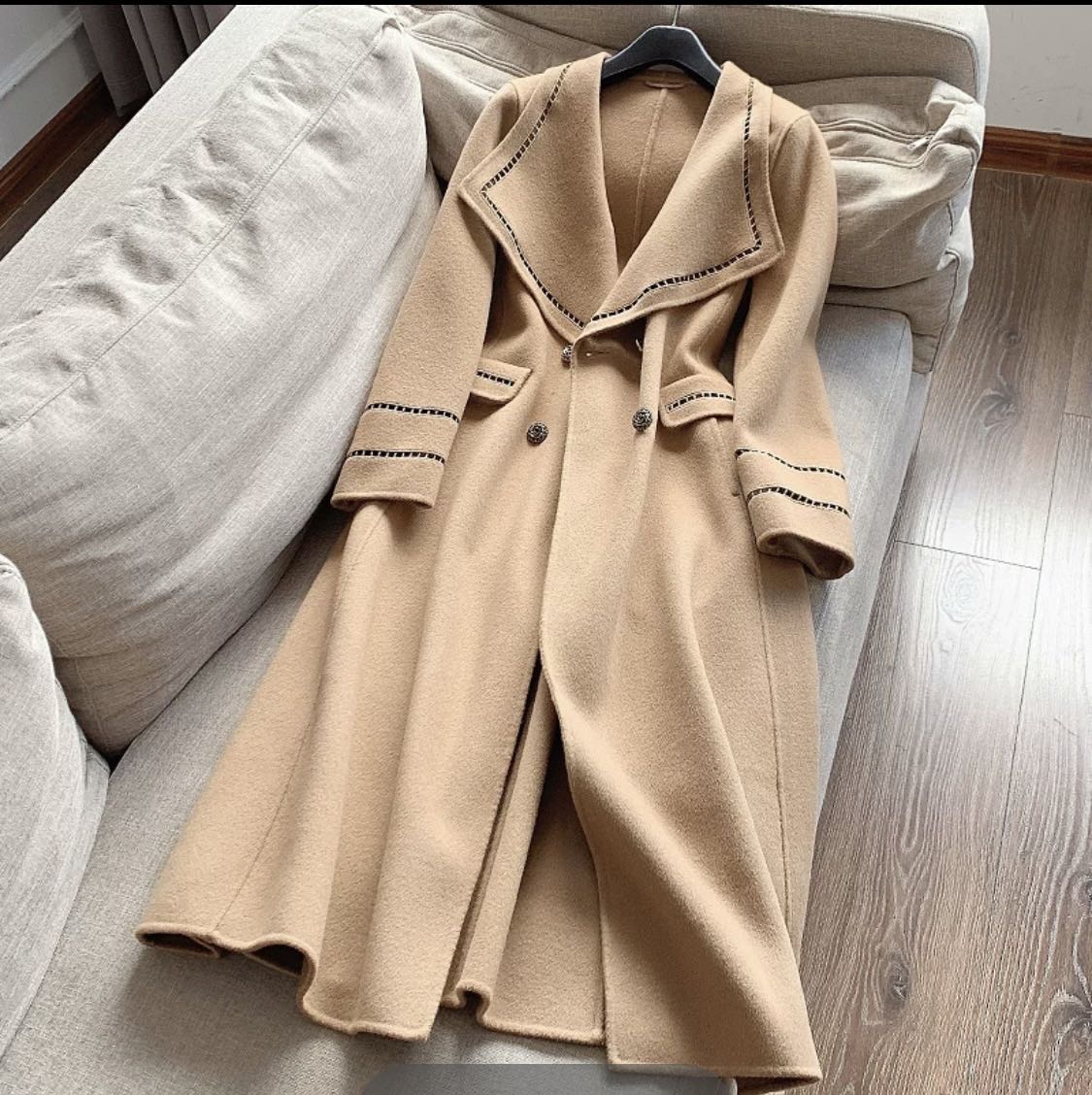 ウール 100ロングコート アウター ノーカラーコート レディース 冬 きれいめ ロングコート ノーカラー 暖かい 大人 オフィス 無地 秋冬 秋冬 レディース ウール100％コート 40代 50代