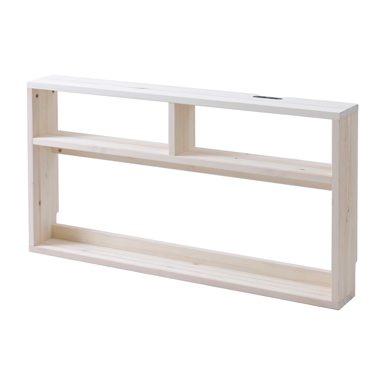 ヘッドボード コンセント付き 後付け セミダブル用 幅120×奥行15×高さ66cm ナチュラル SHB-12066(NA) 8,612円