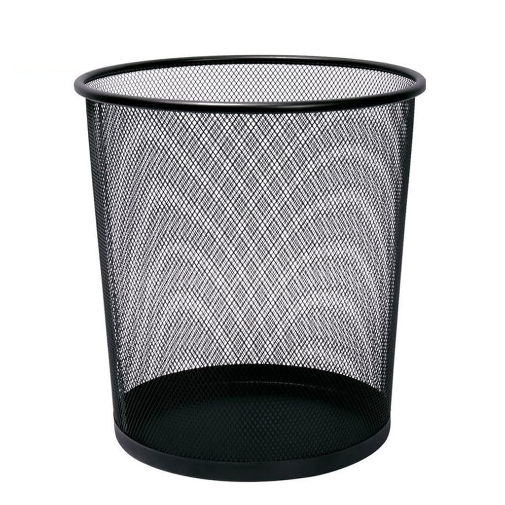 ゴミ箱塵箱 ごみ箱垃圾桶 円形の網廃棄物のゴミ箱浴室キッチン軽量の頑丈な金属製のビンのための廃バスケットごみ箱 キッチンゴミ箱 寝室 オフィス デスク下