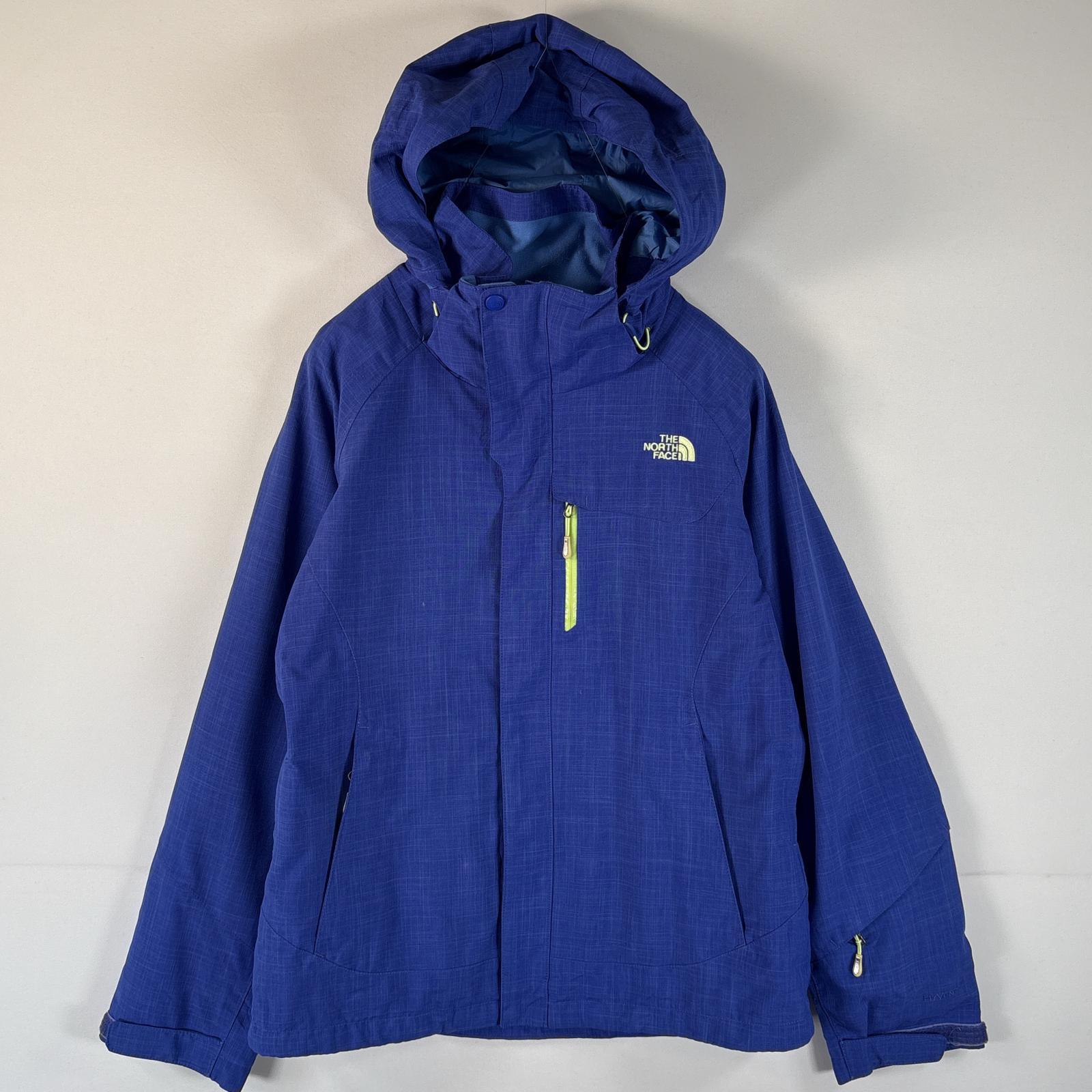 古着 ナイロンジャケット マウンテンパーカー ハイベント HYVENT ワンポイントロゴ M ブルー系 レディース