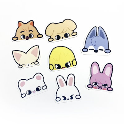 skzoo 8枚セット LOGO stickerのサムネイル