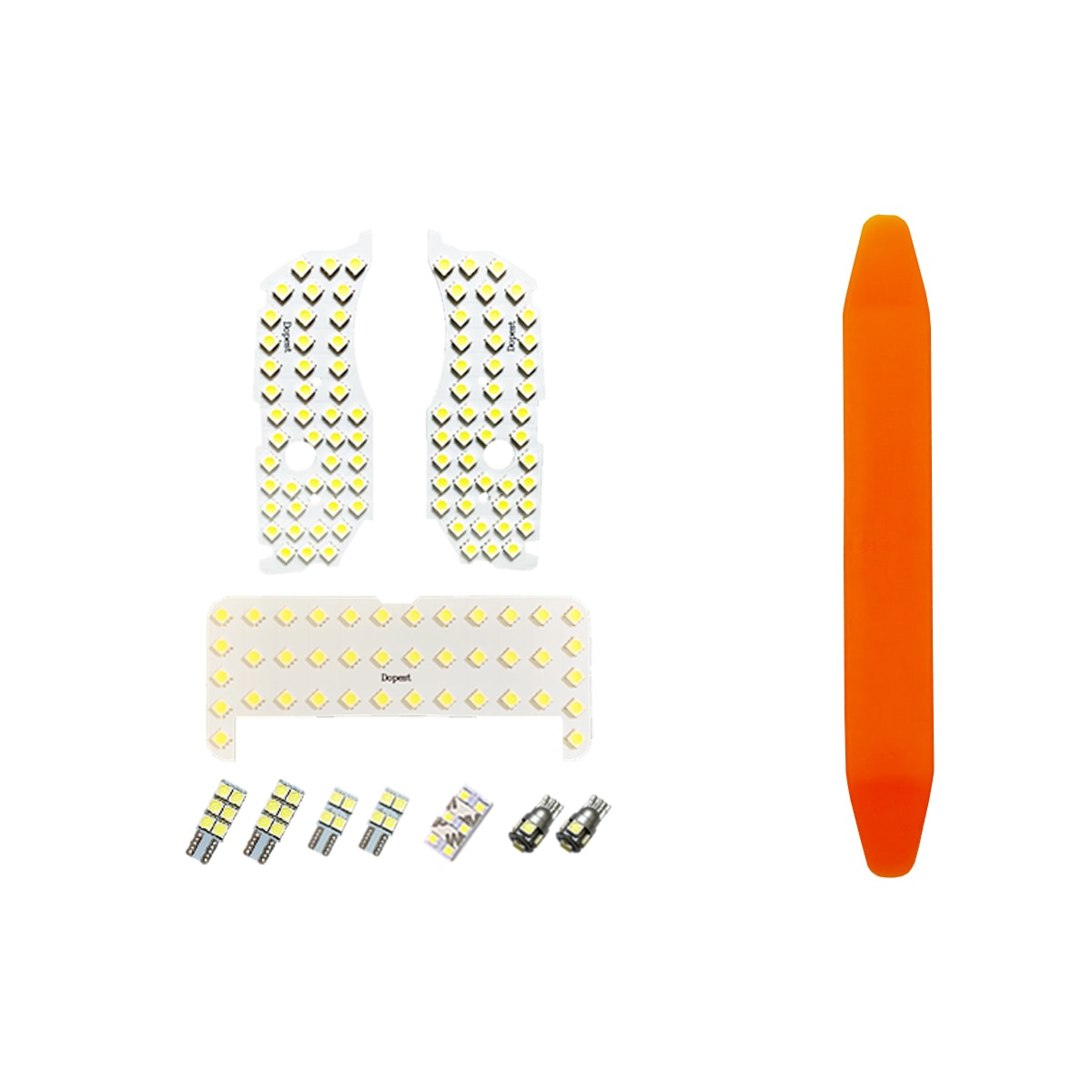 プリウス/α LEDルームランプセット ZVW30/40/41 PHV35 ルーフ無