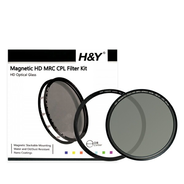 H&Yフィルター マグネティック MRC スリムCPLフィルターキット 82mm　CK82