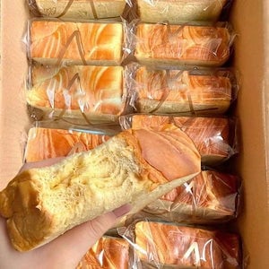 【おいしいパン】厚切りトーストソフトミルク香ばしい手切りパン栄養朝食ケーキ夜食空腹を満たしインスタント食品