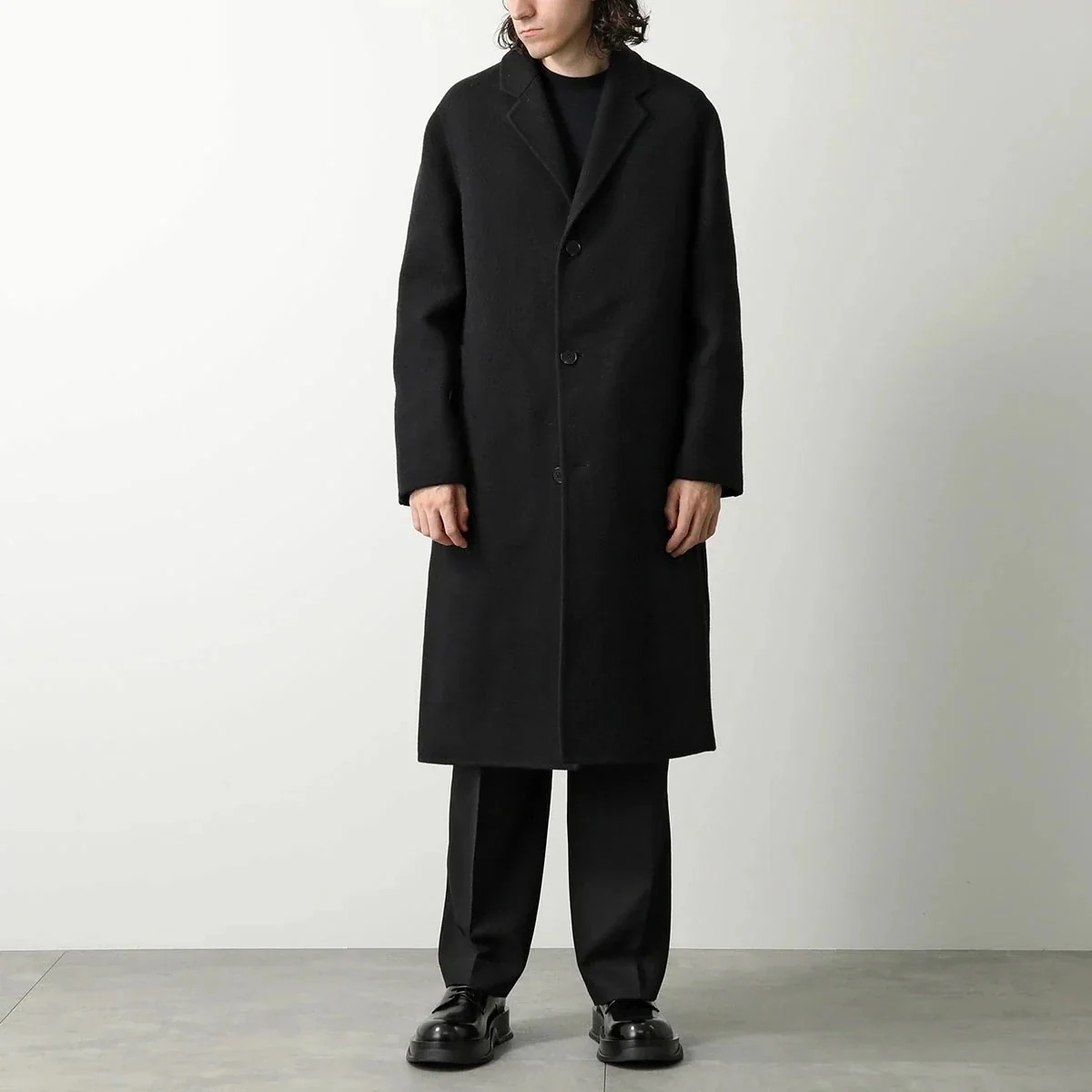 JIL SANDER ジルサンダー コート WORDROBE W SPORT COAT J23AA0001 J40020 メンズ ロング バージンウール シング 211,515円