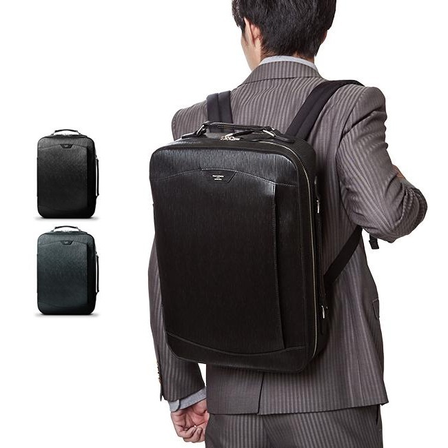 ペッレモルビダ キャピターノ リュック ビジネスバッグ 型押しレザー 革 メンズ B4 ca207