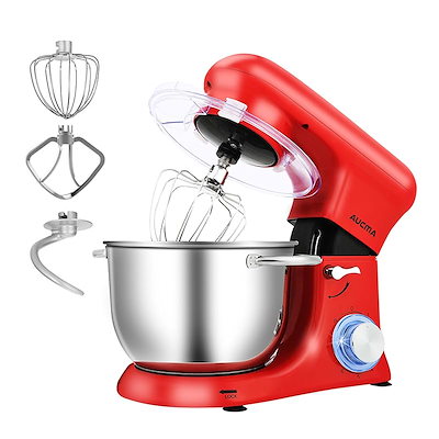 グ*ド様 Aucma スタンドミキサー 4.5L大容量 　SM-1515 Qoo10] Aucma スタンドミキサー 4.5L大