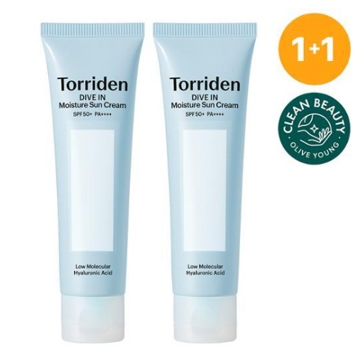 ダイブイン ウォータリー モイスチャー 日焼け止め 60ml+60ml (SPF 50+ PA++++)