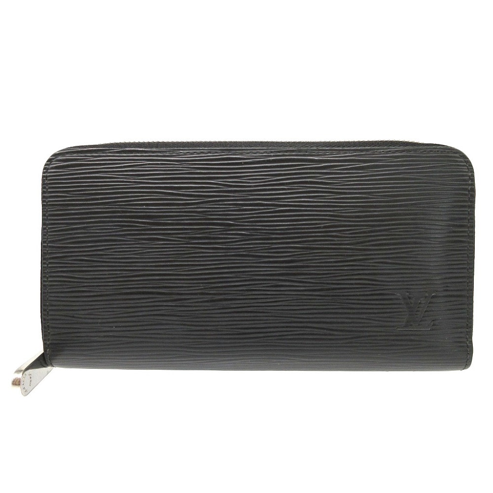 美品 ラウンドファスナー ジッピーウォレット エピ M61857 長財布 エピレザー/エピ ノワール LV 1364【中古】 ユニセックス