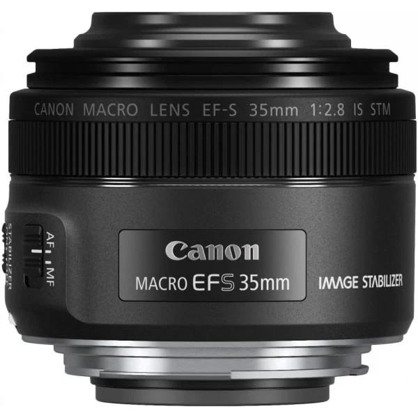【中古】キヤノン Canon 単焦点マクロレンズ EF-S35mm F2.8 マクロ IS STM APS-C対応