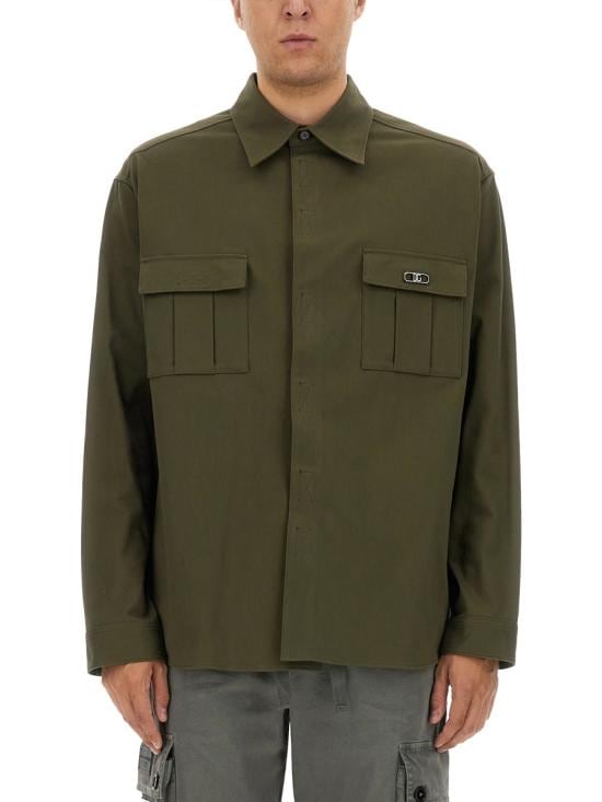 DOLCE & GABBANA Men Long Tops G5JG8T FUFNKN3727 GREEN