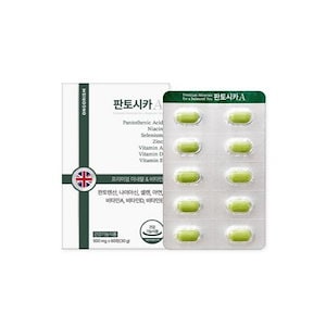 [ONGORISM] パントシカA パンテテン酸 肌免疫力 ビタミン ニキビサプリメント 500mg × 60粒 30g 1個
