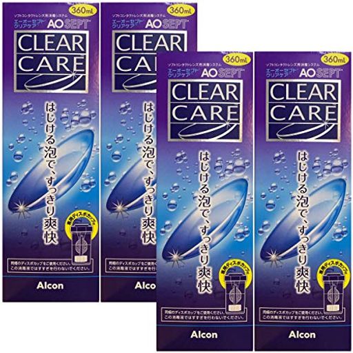 【チバビジョン】 AOセプトクリアケア360ML×4本セット