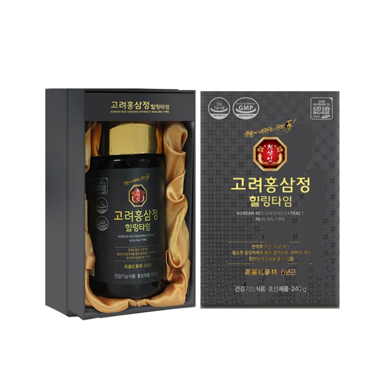 天三人 高麗 紅参亭 ヒーリングタイム+ショッピングバッグ/1個/240g