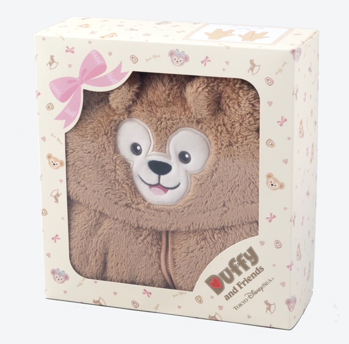 リゾート限定 ダッフィー カバーオール ふわふわ もこもこ ダッフィーのシーズングッズ お土産 ギフト