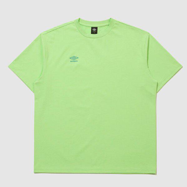 スローキックフレッシュレタリング半袖TシャツUR221SRS51 SGN