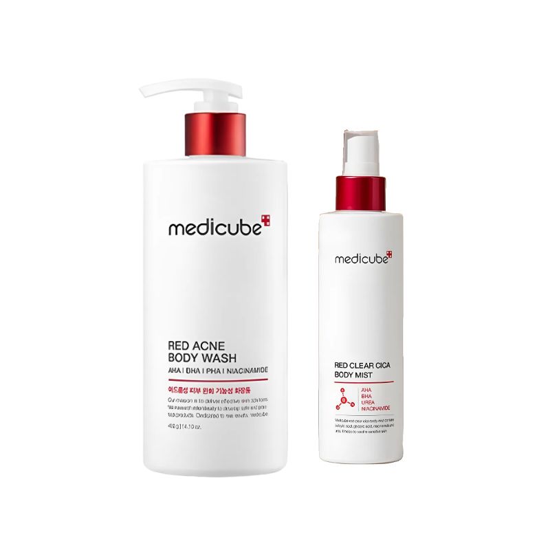 レッドアクネボディソープ 400g / シカボディミスト200ml