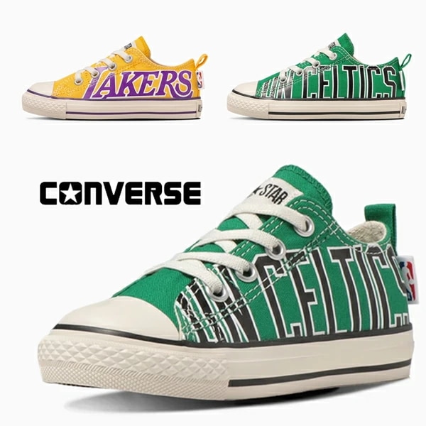CHILD ALL STAR N NBA SLIP OX 3SD633 3SD632 子供靴 キッズシューズ スニーカー バスケ コラボレーションモデル /RB/ST