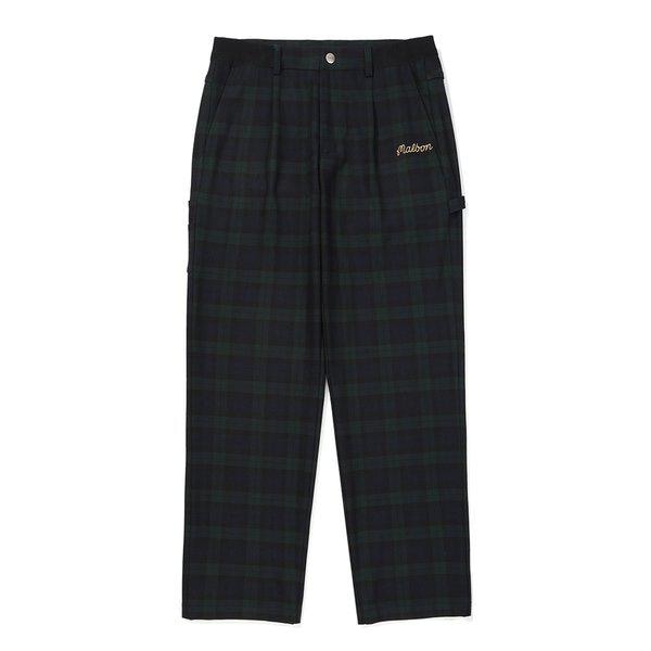 [マルボン公式] マルボンクラシックチェックワークパンツ NAVY (MAN)