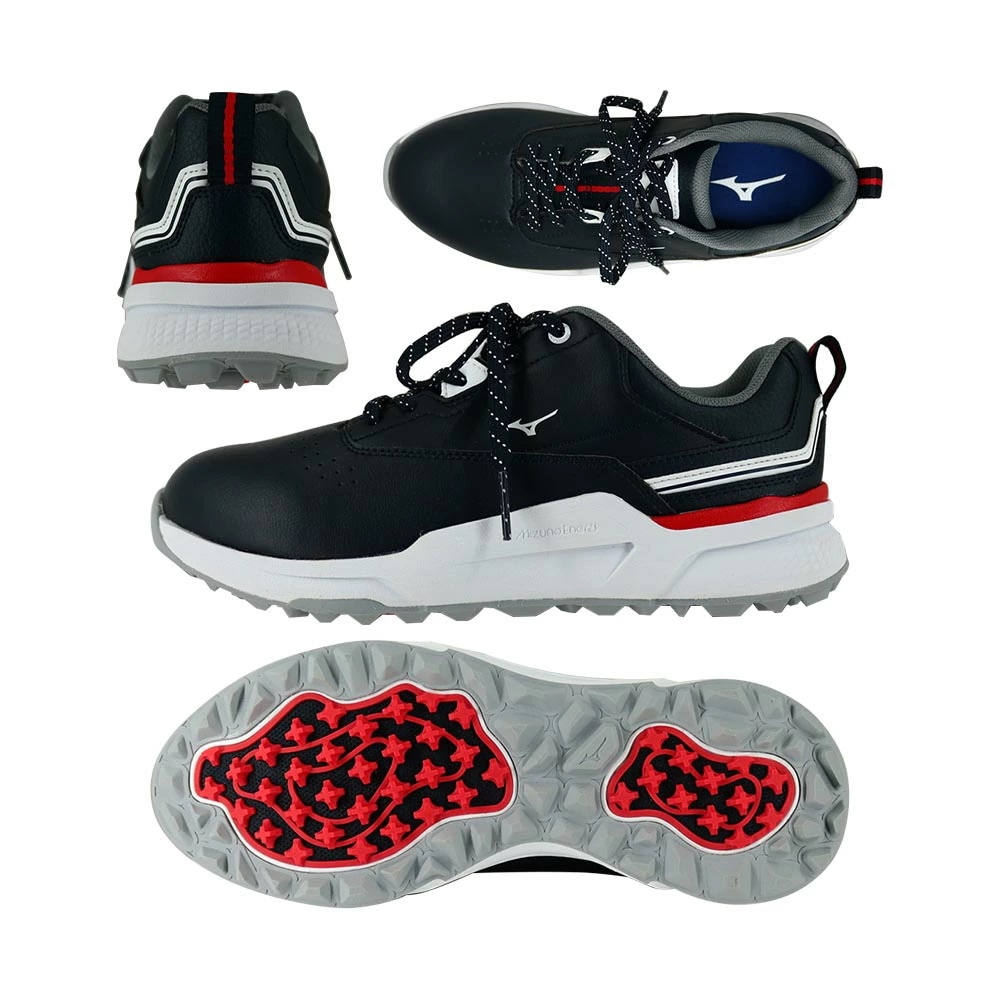 バザードエナジー スパイクレスシューズ 51GQ2502（14）ネイビー/ホワイト/レッド 2025