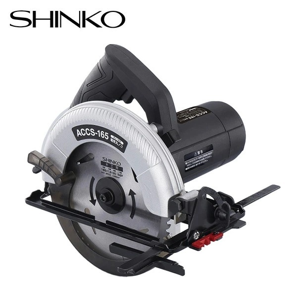 電気丸ノコ チップソー165mm ブレーキ付 ACCS-165 ブラック