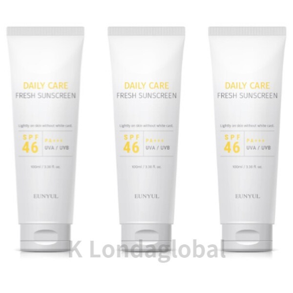 デイリーケア フレッシュ 日焼け止め SPF46 PA+++ 100ml 3個