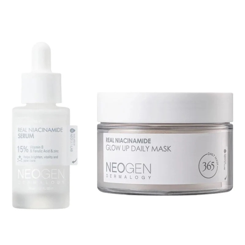 ナイアシンアミド セラム(30ml) +リアルナイアシンアミドグローアップデイリーマスク(180ml /40枚)