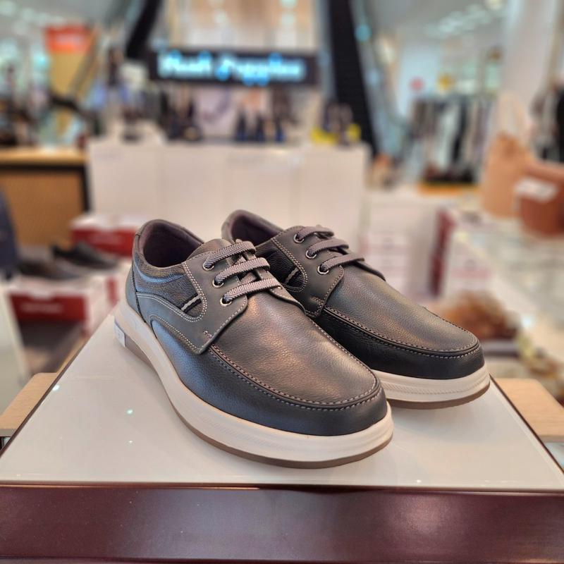 男性用 履き心地の良い軽量コンフォートカジュアルバンドストラップ ボートシューズ 3MR571-E_CA