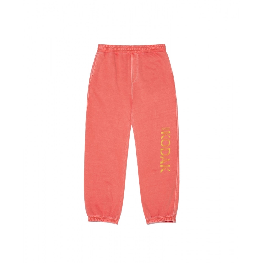 コダックカメラクラブコットンジョガーパンツレッド