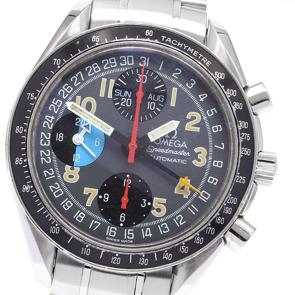 オメガ OMEGA 3520.53 スピードマスター マーク40 AM/PM トリプルカレンダー 自動巻き メンズ _885524【中古】