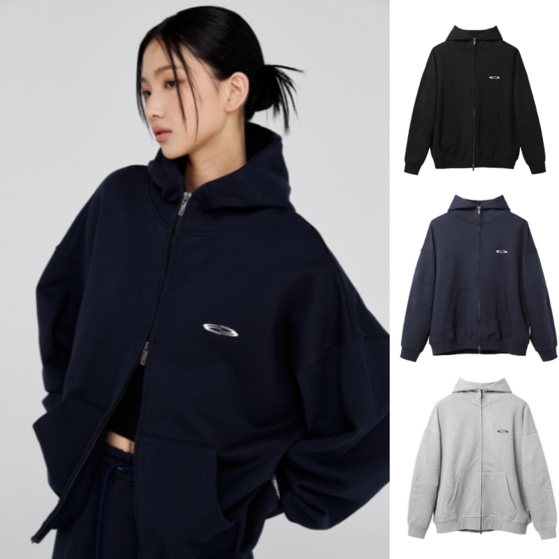 【TWSヨンジェ着用】500g　Heavy Weight Logo Hood Zip-up