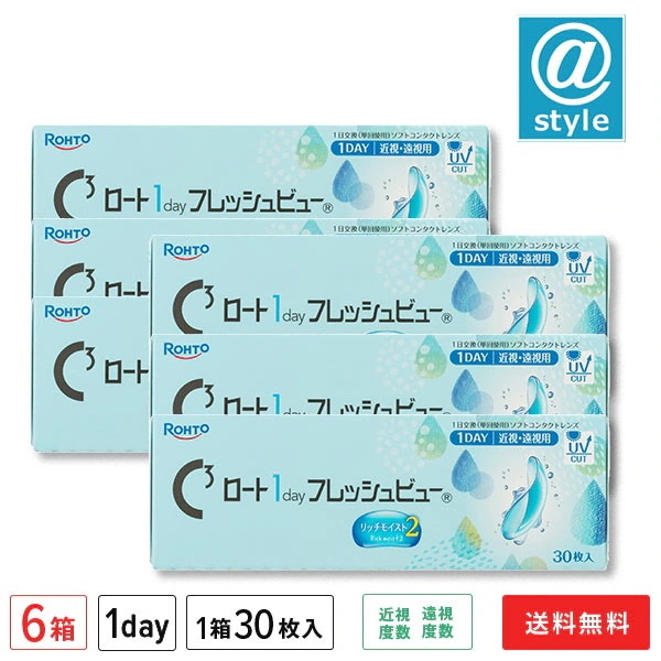 ロートワンデー フレッシュビュー リッチモイスト2 30枚 6箱