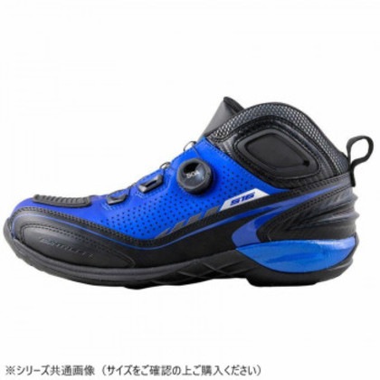 elf エルフ モーターサイクルシューズ シンテーゼ16 70ブルー 24.5cm EL016070245