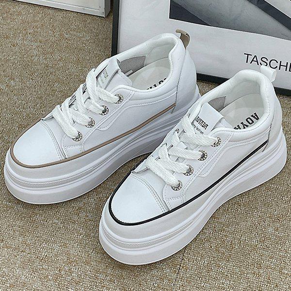 [シューズ] ビーガン 厚底 女性 レディース スリッポン スニーカー 5cm/2色 sjcc-909