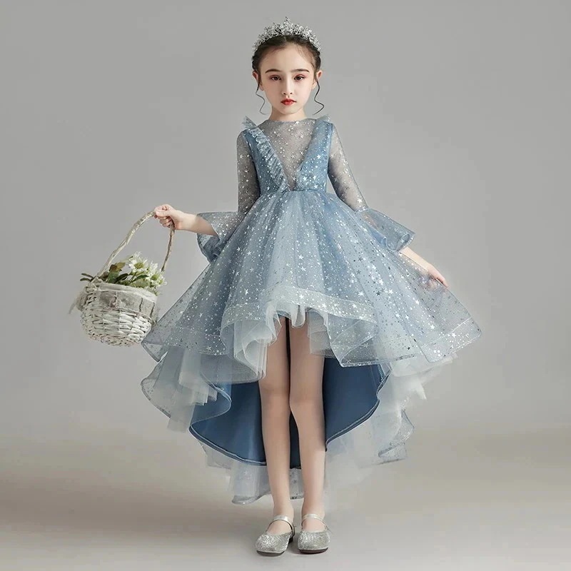 子供ドレス 女の子 タフタ 花童 ウェディング 司会 ステージ110/120/130/140/150/160