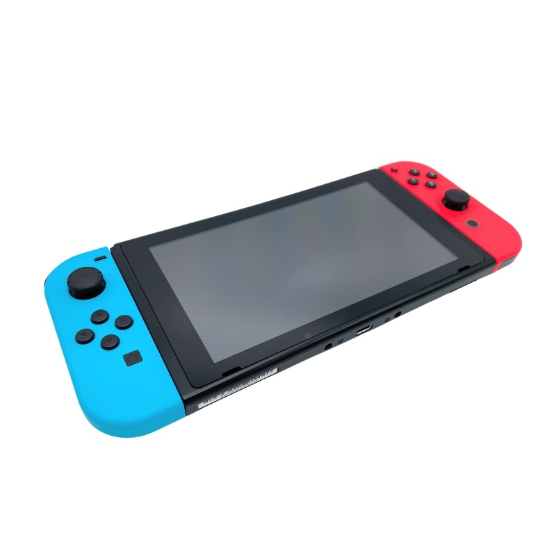 【中古 動作確認済】 Nintendo Switch 本体【Joy-Con(L) ネオンブルー/(R) ネオンレッド】