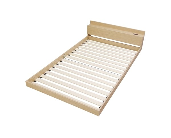 アイリスオーヤマ フロアベッドSD FBM-SD ナチュラル(セミダブル)