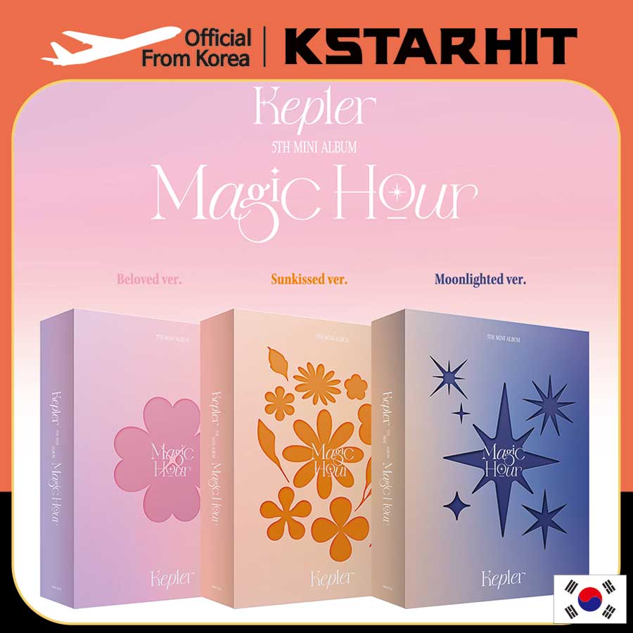 (3種セット) Kep1er - Magic Hour (5thミニアルバム) 6,562円