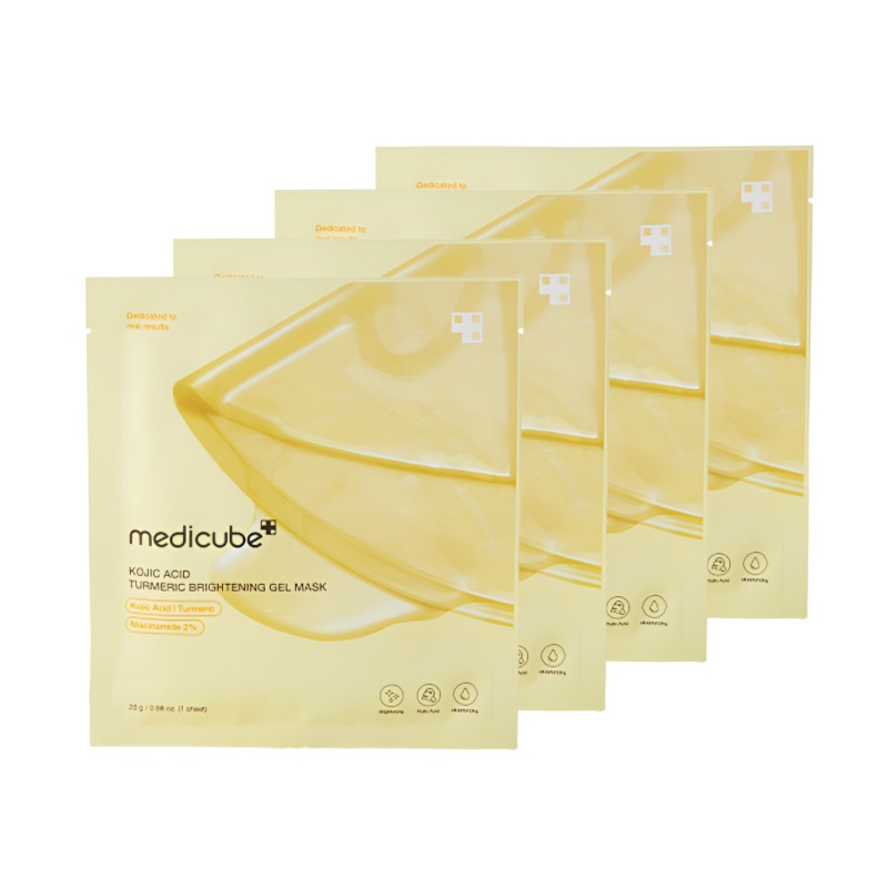 【NEW】コジクアシッド ターメリック Whitening ゲル マスク 4枚