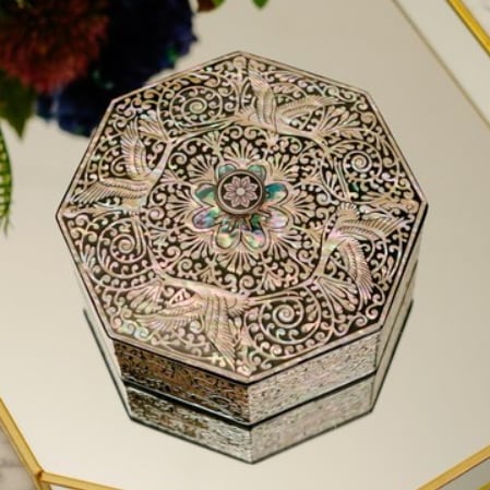 韓国限定蒔絵宝石箱/ハンドメイド/韓国製/プレゼント