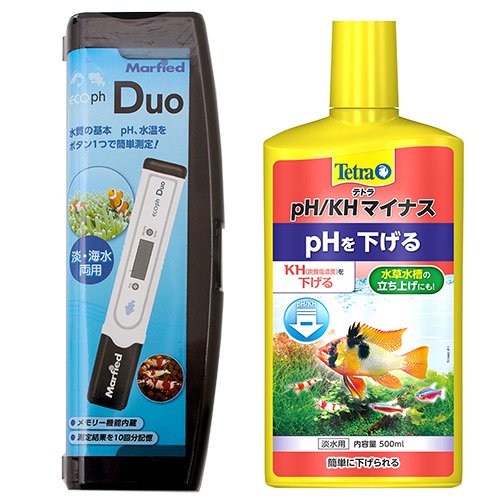 マーフィード　エコペーハー　ＤＵＯ＋テトラ　ｐＨ／ＫＨマイナス　５００ｍｌ　ＣＲＣ10―45―30―99―00