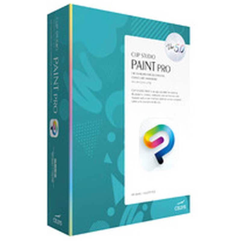 セルシス　CLIP STUDIO PAINT PRO Ver.5.0 買い切り版パッケージ ［Windows / macOS］　CES10249