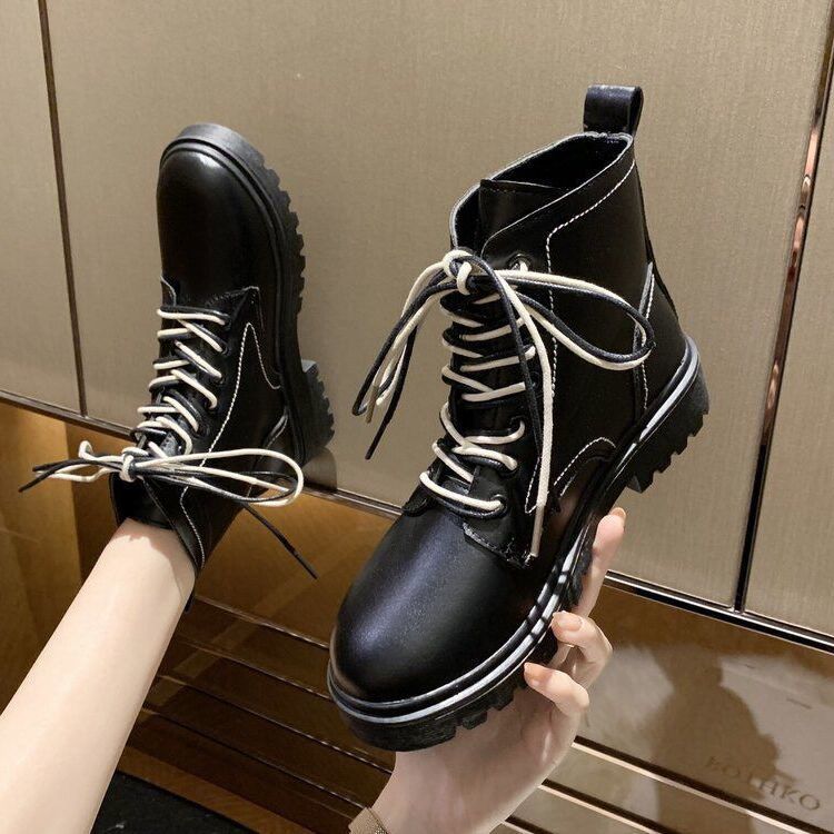 ショートブーツ 旬な履きこなし！ タイドシューズ ブーツ 女性 春秋の新しいシングルシューズ 薄いセクション 英国スタイルの ロングブーツ スタイルアップ！ヒールパンプス