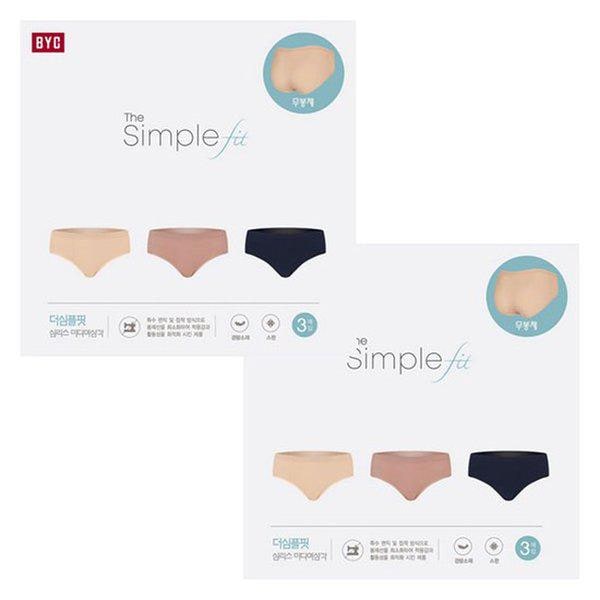 ザ・シンプルフィット シームレス レディース ショーツ 6枚セット WMS1109