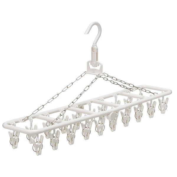 （まとめ）オーエ ルームハンガー ホワイト S 20ピンチ （洗濯ハンガー） [20個セット] 13,257円