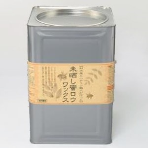 送料無料未晒し蜜ロウワックスAタイプ18L内装用　木材専用　みざらしミツロウワックス　天然エコワックス代引不可OG